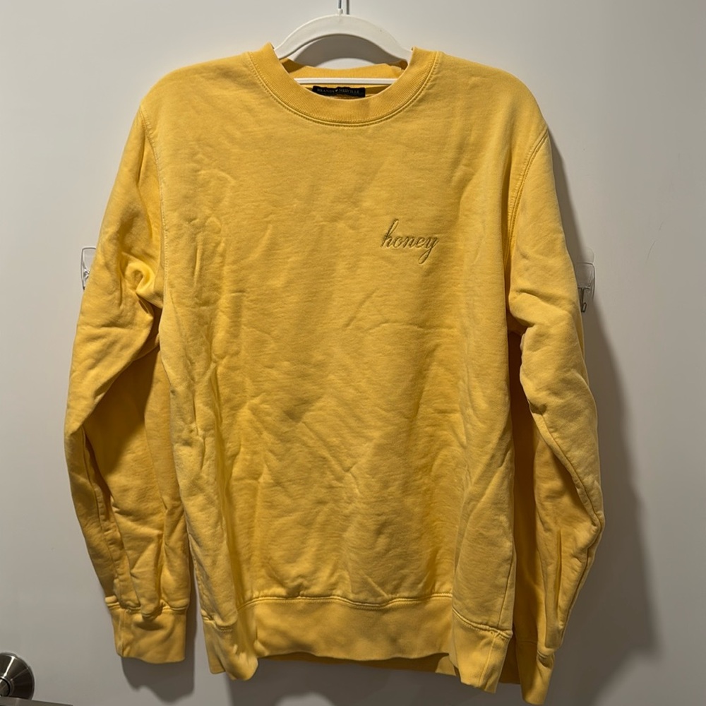 Brandy melville honey sweatshirt